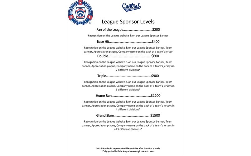 Central Little League of Las Vegas > Home