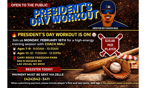 PRESIDENTS DAY WORK OUT!