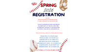 SPRING 2026 REGISTRATION